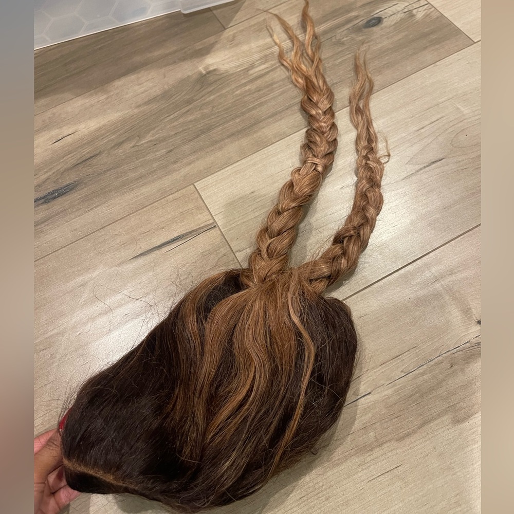Ombré blonde wig - Picture 2 of 6